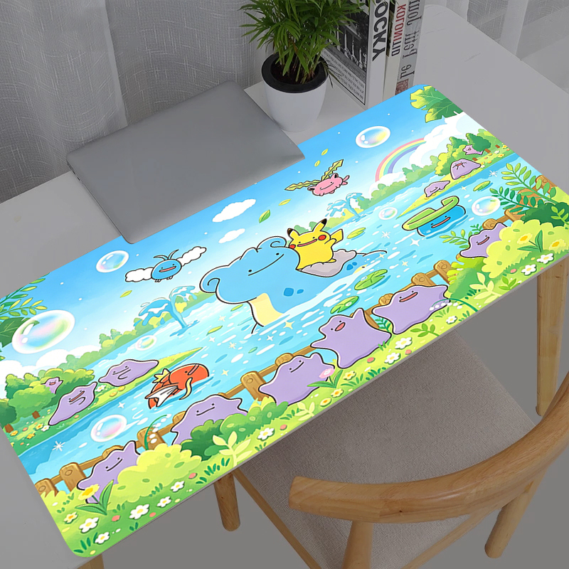 Gaming Keyboard Brands - Mouse Pad Pokemon Pikachu Anime Durable