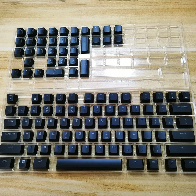 Gaming Keyboard No Rgb - Single black Replacement keycap for Dell