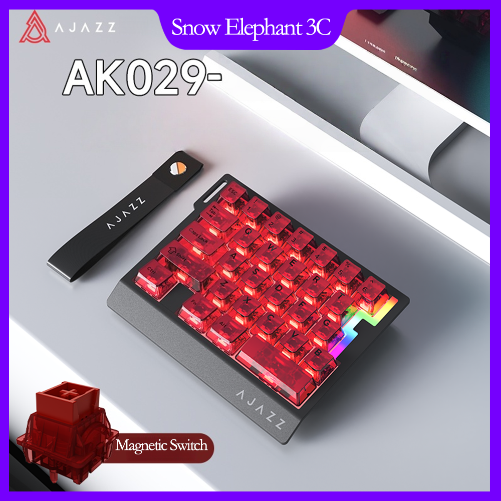 Gaming Keyboard Half - AJAZZ AK029 Magnetic Switch Mechanical Keyboard
