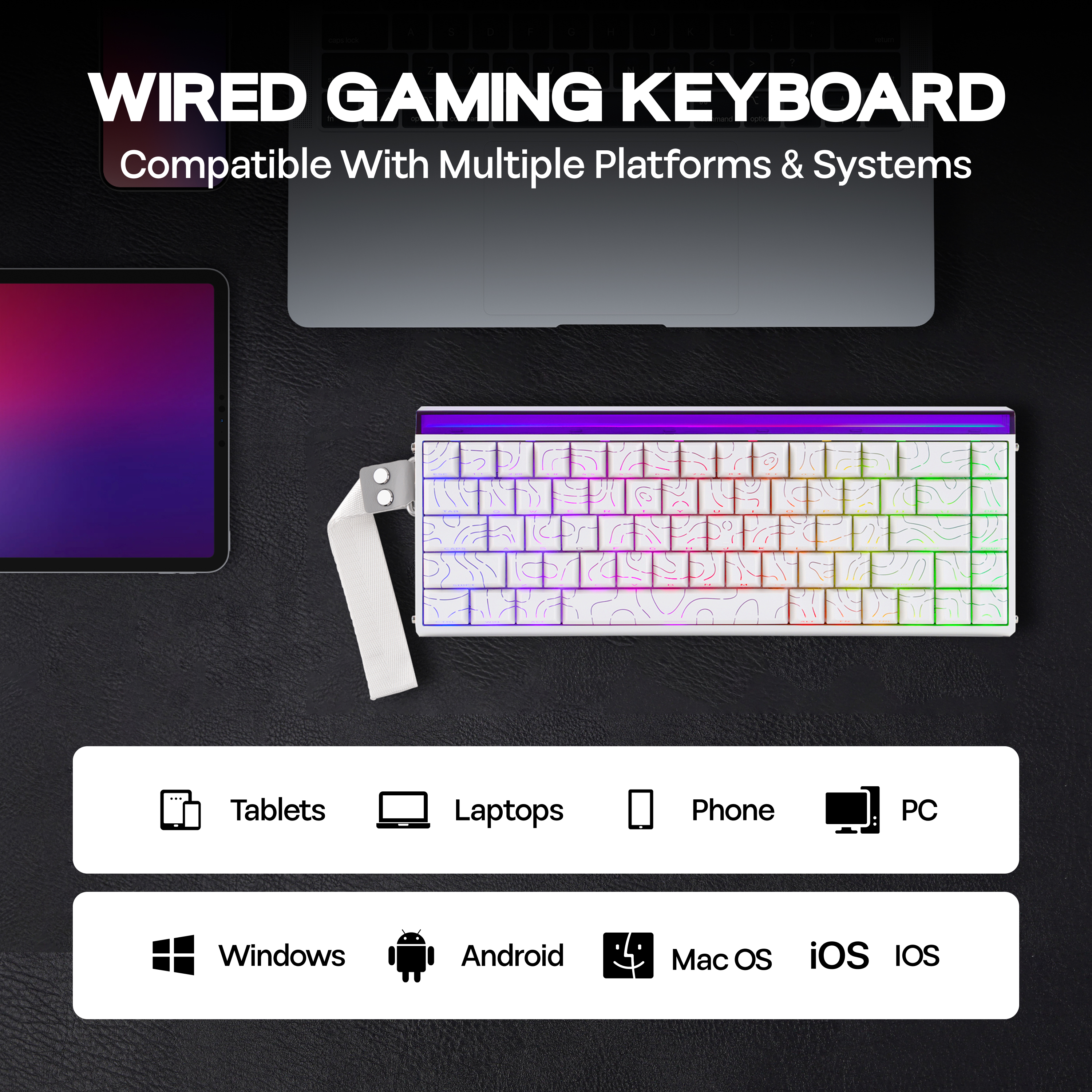 AULA Hero68 HE 65% ANSI US Lay - مراجعة Gaming Keyboard Hall Effect Switches وسعره