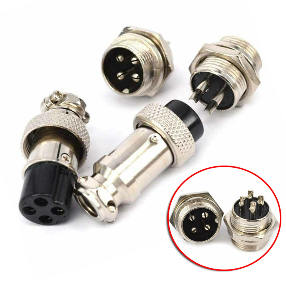 GX16-4 4-Pin Aviation Connecto - مراجعة Aviator Connector Kit وسعره