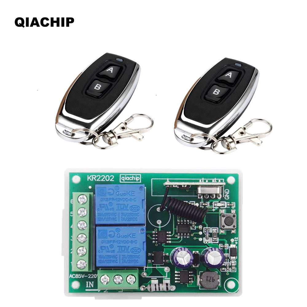 QIACHIP 433 MHz AC 110V 220V 2 - مراجعة Switch Opener Tool وسعره