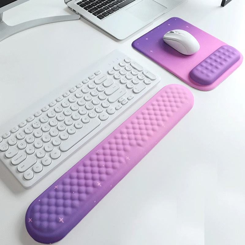Mouse Pad Set Wrist Rest Suppo - مراجعة Keyboard Mouse Bundle Gaming وسعره