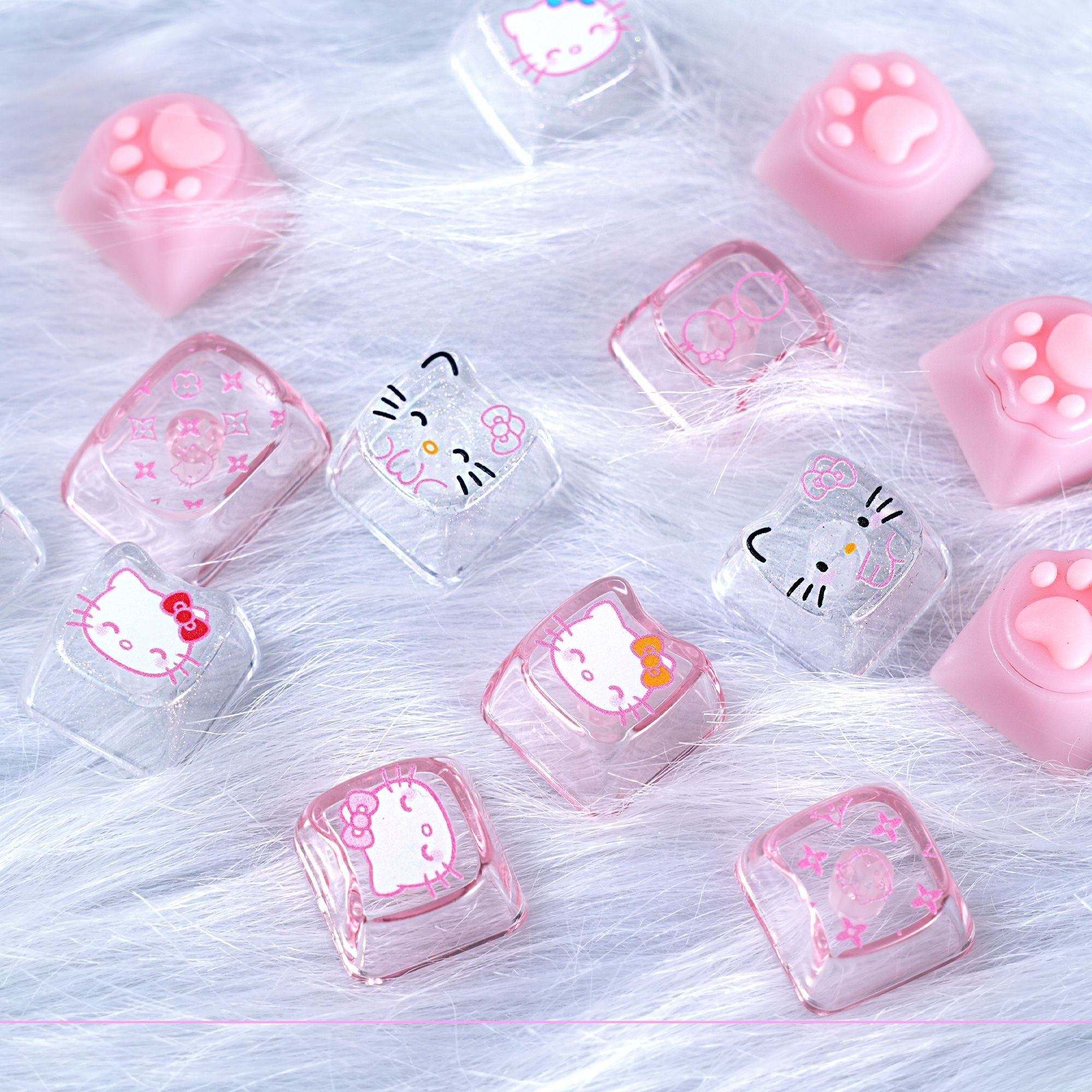 Anime Sanrio Hello Kitty Trans - مراجعة Gaming Keyboard 2026 وسعره