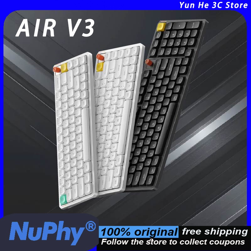 NuPhy Air V3 Low Profile Mecha - مراجعة Gaming Keyboard That Is Quiet وسعره