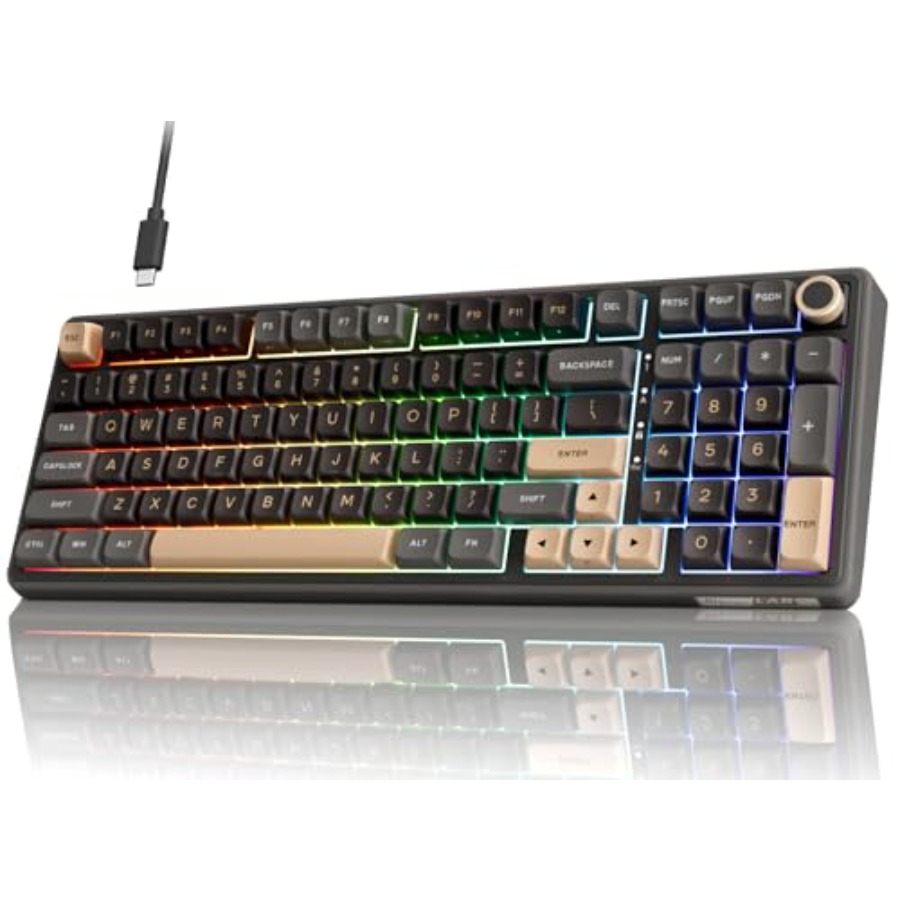 Gaming keyboard with gasket mo - مراجعة Gaming Keyboard No Number Pad وسعره