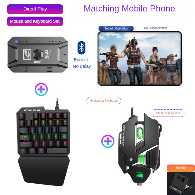 M1 Pro Gamepad Mobile Phone Ga - مراجعة Gaming Keyboard Bundle وسعره