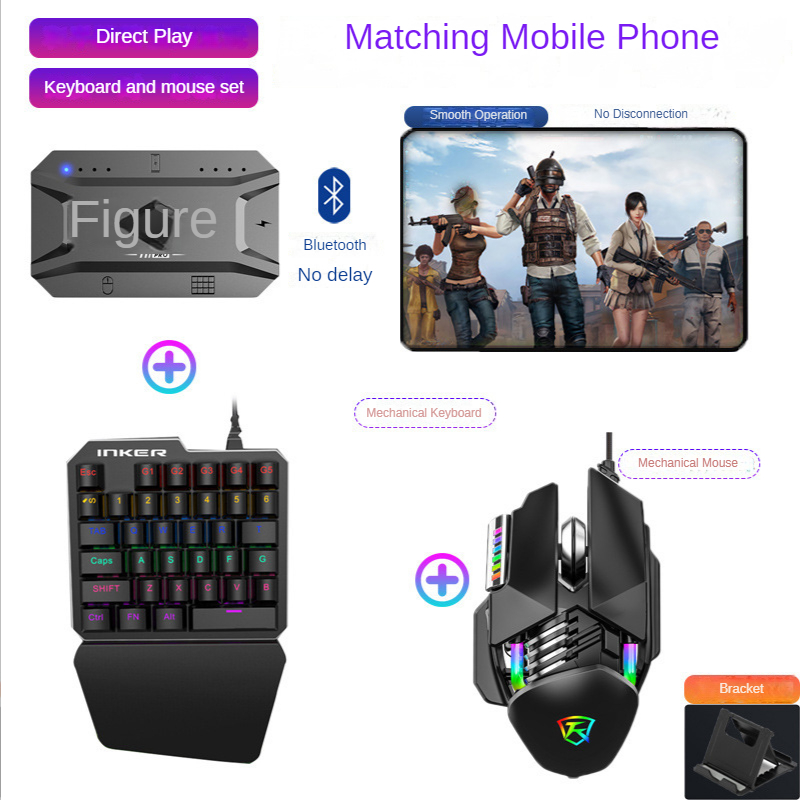 M1 Pro Gamepad Mobile Phone Ga - مراجعة Gaming Keyboard Bundle وسعره