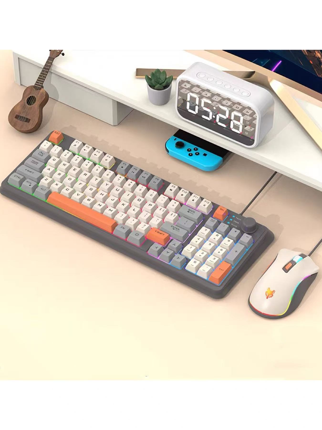 K820 USB Wired Gaming Keyboard - مراجعة Gaming Keyboard And Mouse Set وسعره