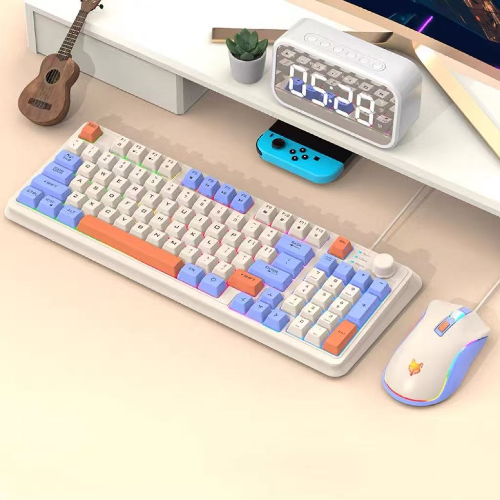 K820 USB Wired Gaming Keyboard - مراجعة Gaming Keyboard And Mouse Set وسعره