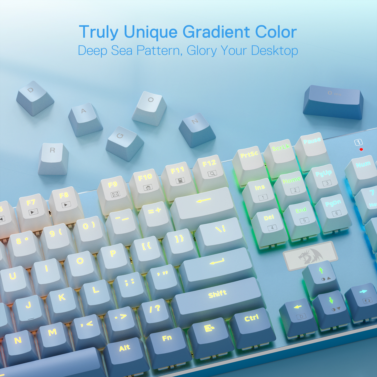 Redragon K556 SE RGB LED Backl - مراجعة Gaming Keyboard That Is Quiet وسعره