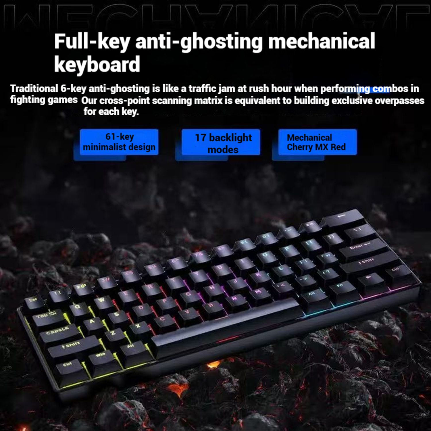 2026 New USB Gaming Mechanical - مراجعة Gaming Keyboard 2026 وسعره