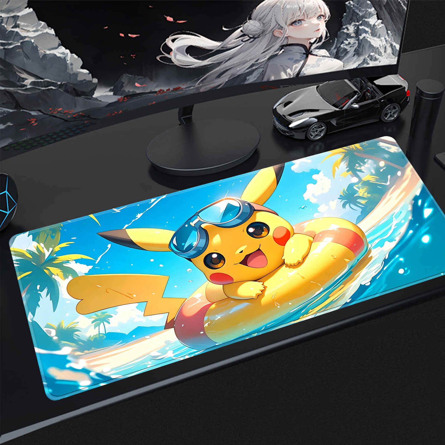Gaming Mouse Pad 900x400 PC Po - مراجعة Gaming Keyboard Noise وسعره