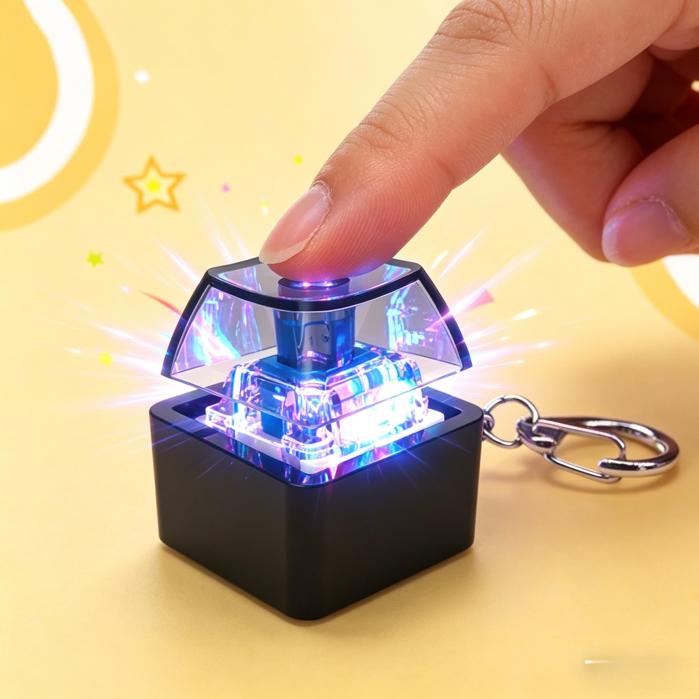 Personalized Key Ring Light Up - مراجعة Mechanical Switch Tester وسعره