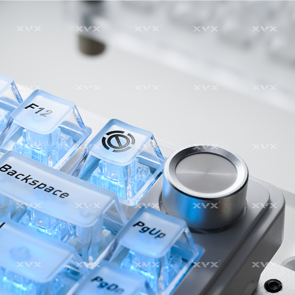 XVX Crystal Transparent Keycap - مراجعة Gaming Keyboard No Rgb وسعره