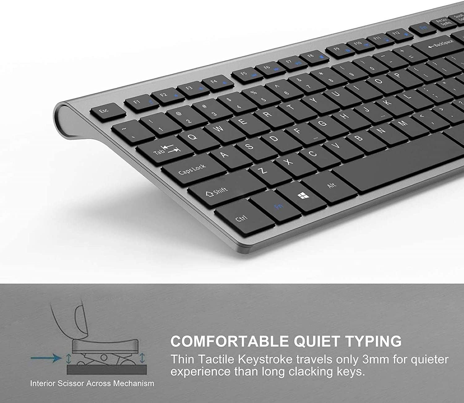 Rechargeable Wireless Keyboard - مراجعة Gaming Keyboard Mouse Wireless وسعره