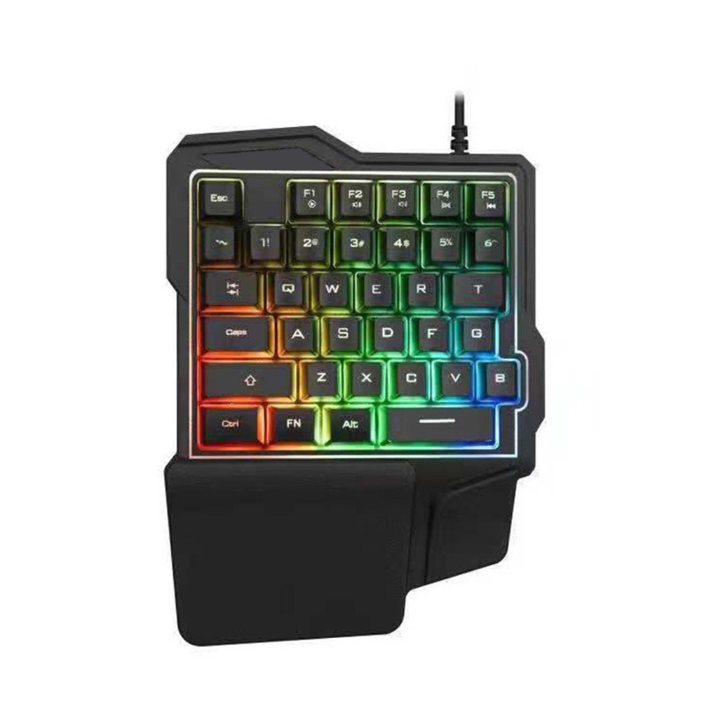 One Hand Gaming Keyboard Half  - مراجعة Gaming Keyboard Half وسعره