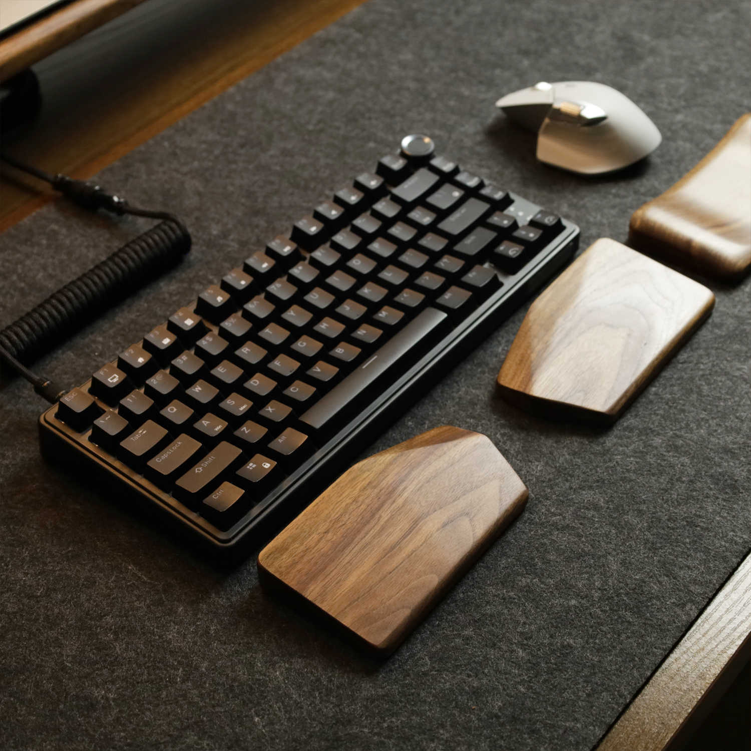 Split Keyboard Hand Rest Origi - مراجعة Wrist Rest Wood وسعره