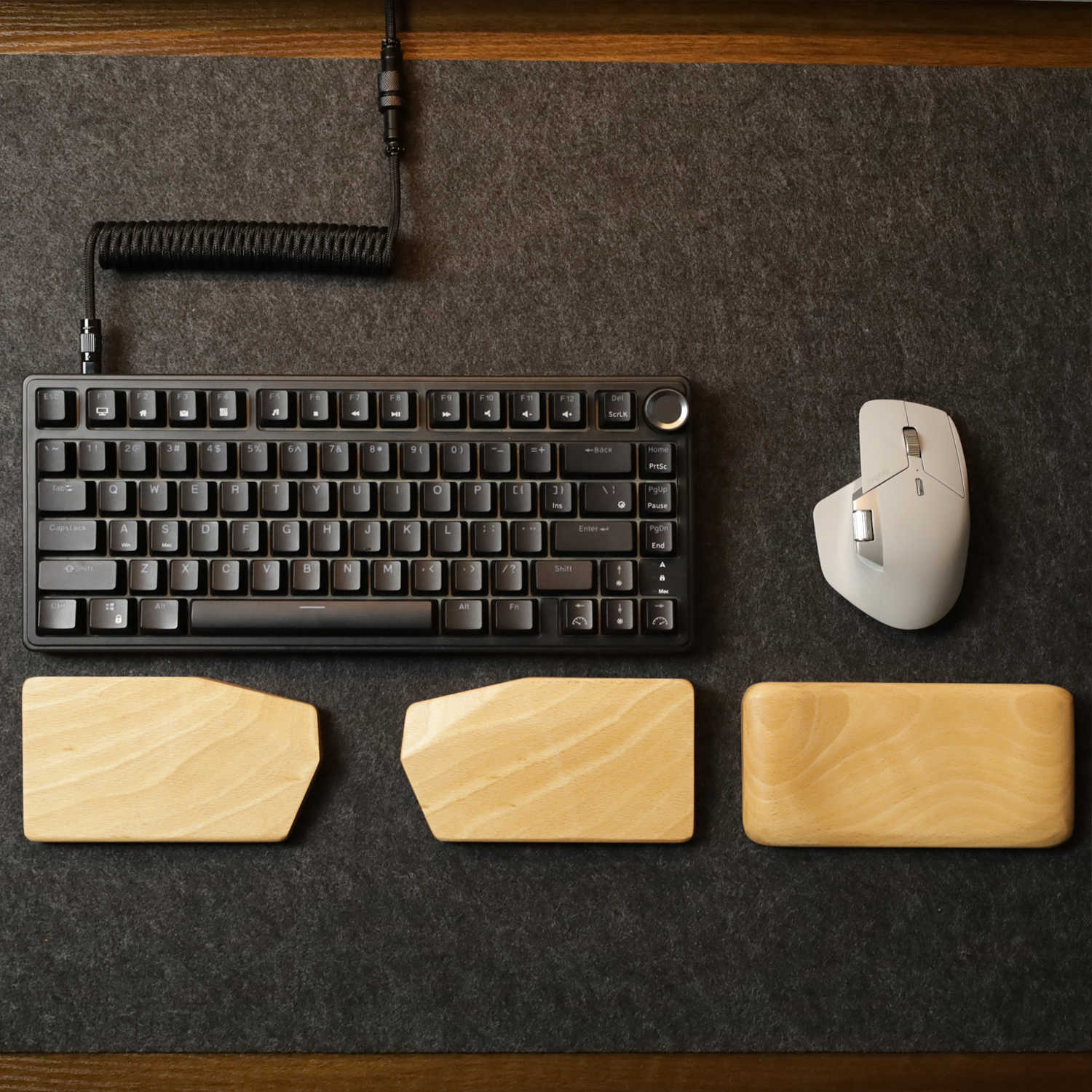 Split Keyboard Hand Rest Origi - مراجعة Wrist Rest Wood وسعره