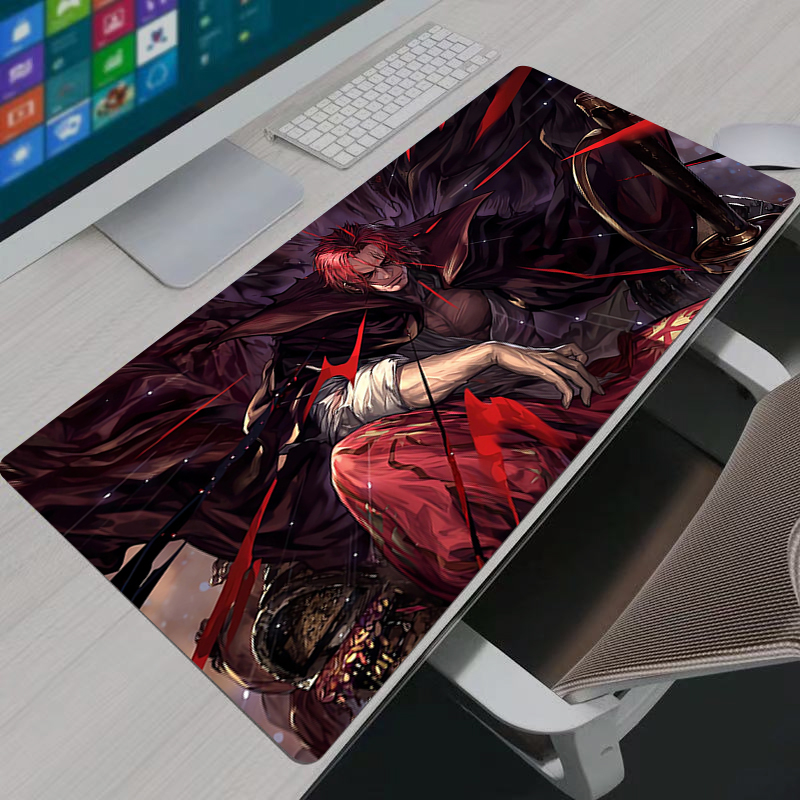 One Piece Shanks Mouse Pad Lar - مراجعة Gaming Keyboard Noise وسعره