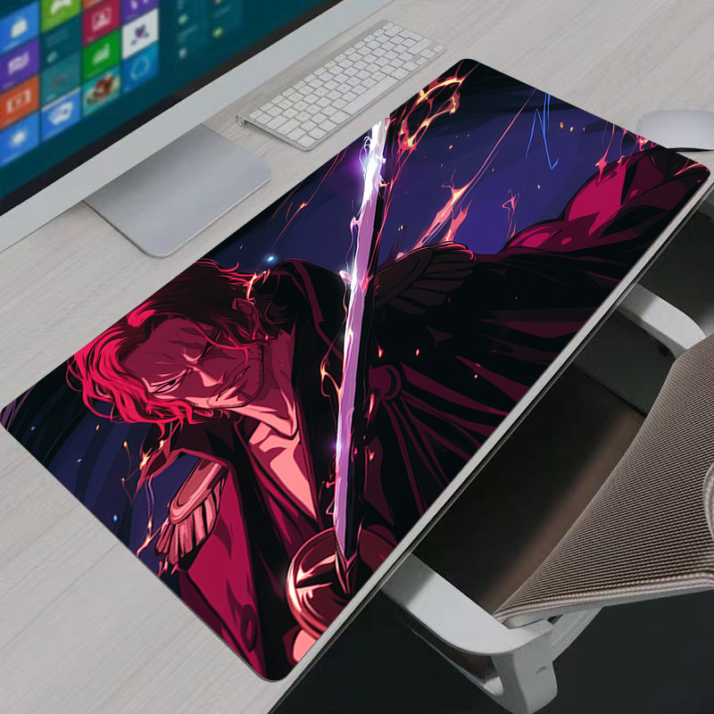 One Piece Shanks Mouse Pad Lar - مراجعة Gaming Keyboard Noise وسعره