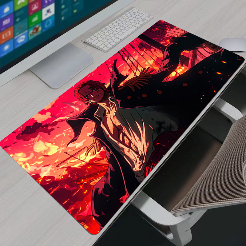 One Piece Shanks Mouse Pad Lar - مراجعة Gaming Keyboard Noise وسعره