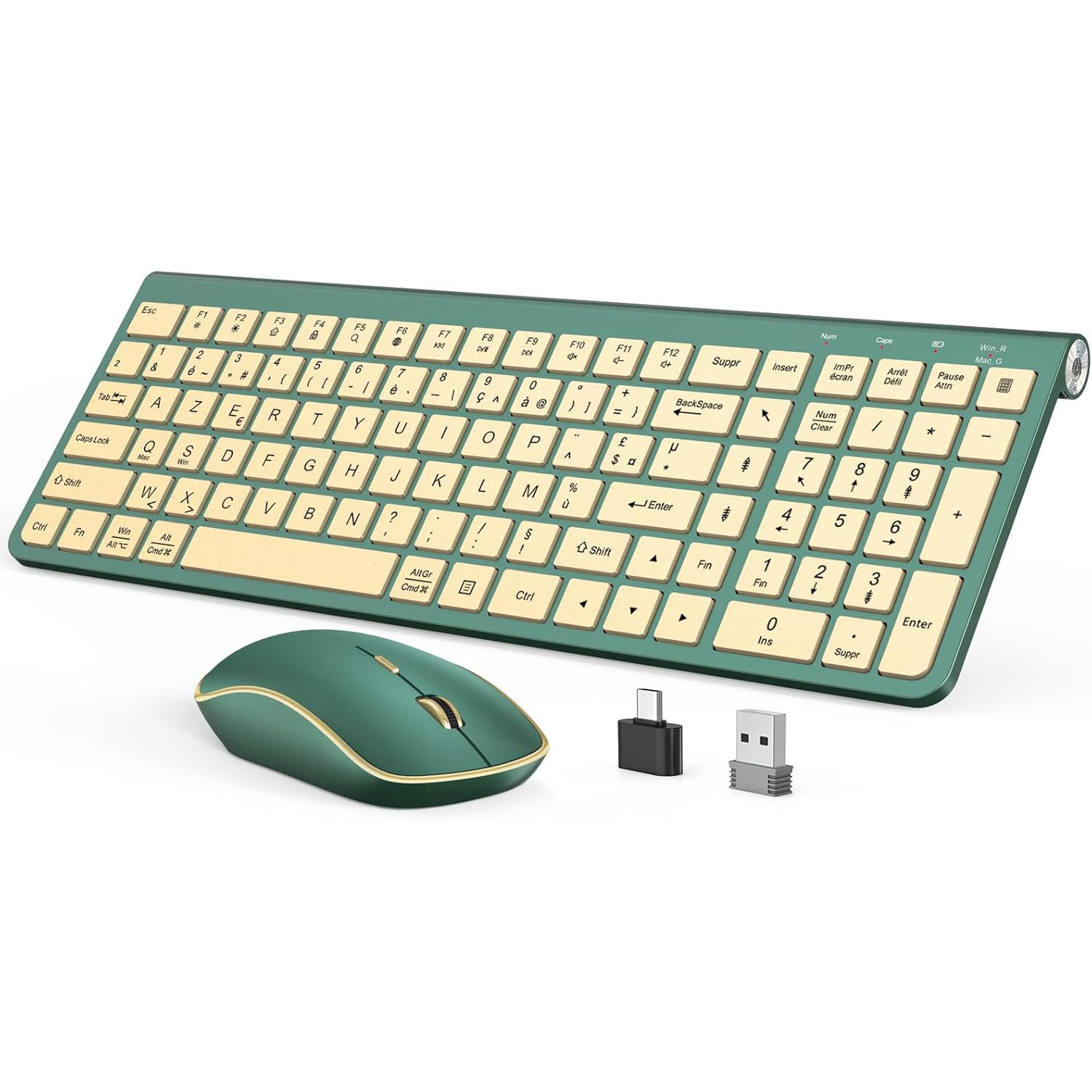 Ergonomic wireless keyboard an - مراجعة Gaming Keyboard Mouse Wireless وسعره
