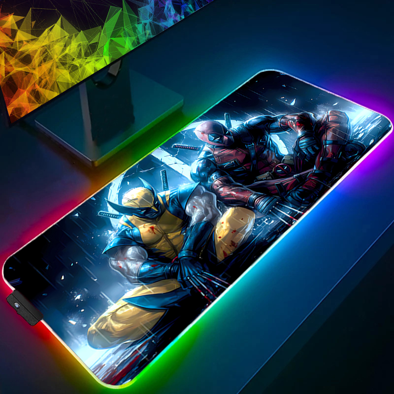 LED Mouse Pad Gaming Backlight - مراجعة Gaming Keyboard Noise وسعره