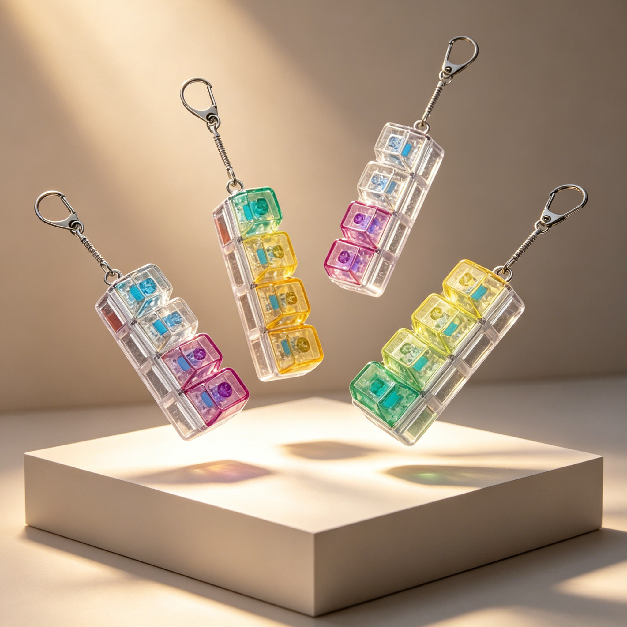 4-Key Switch Tester Keychain - - مراجعة Mechanical Switch Tester وسعره