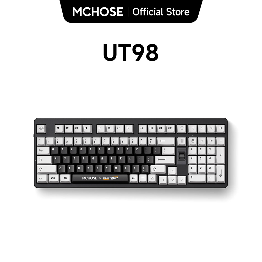 MCHOSE x Unbox Therapy - UT98  - مراجعة Gaming Keyboard That Is Quiet وسعره