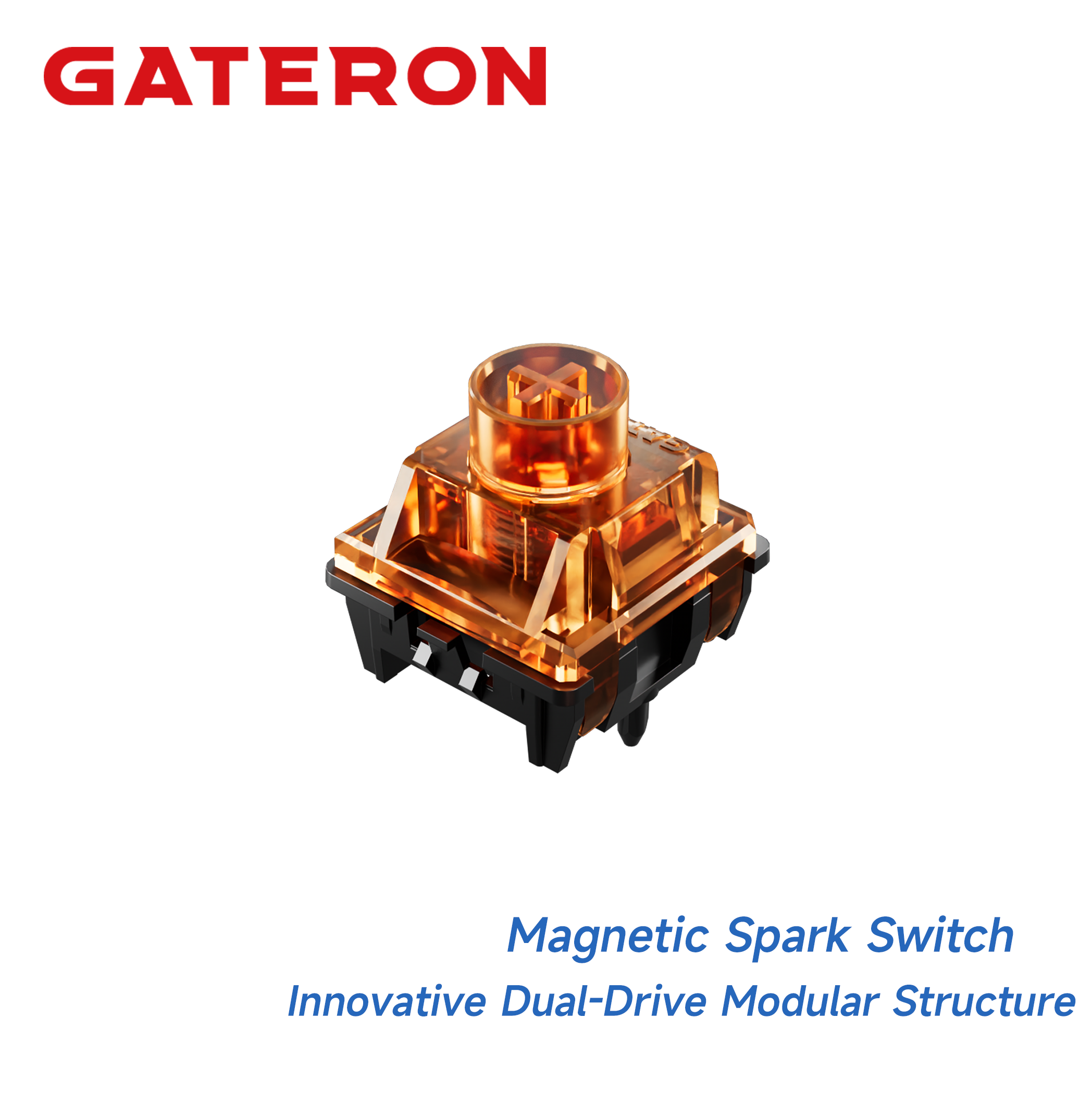 GATERON Magnetic Spark Series  - مراجعة Gaming Keyboard Hall Effect Switches وسعره