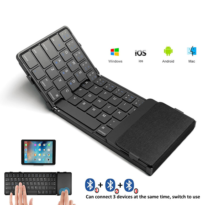 BOW Korea/Russia Wireless Fold - مراجعة Gaming Keyboard No Number Pad وسعره