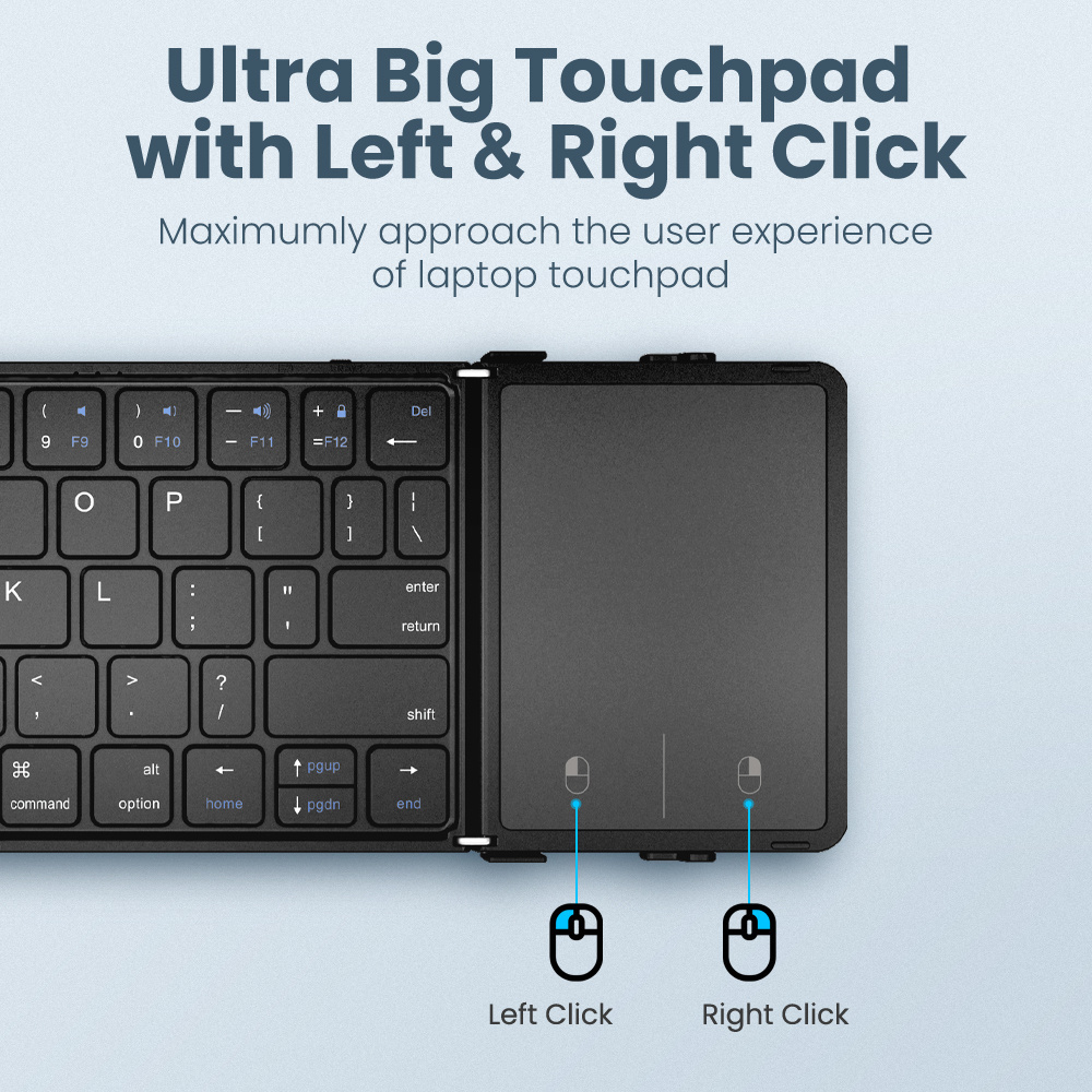 BOW Korea/Russia Wireless Fold - مراجعة Gaming Keyboard No Number Pad وسعره