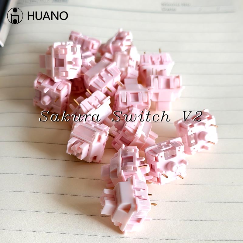 HUANO Sakura V2 Switch 5-Pins  - مراجعة Gaming Keyboard Hot Swappable وسعره