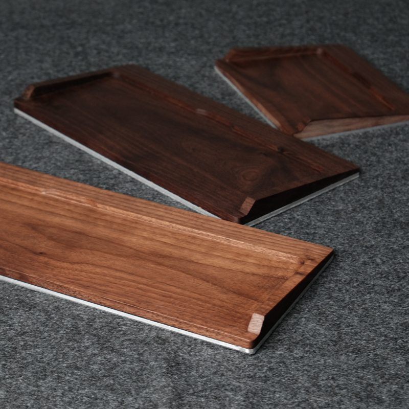 Kashcy Walnut Solid Wooden Tra - مراجعة Wrist Rest Wood وسعره