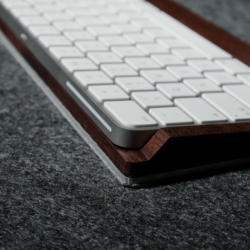 Kashcy Walnut Solid Wooden Tra - مراجعة Wrist Rest Wood وسعره