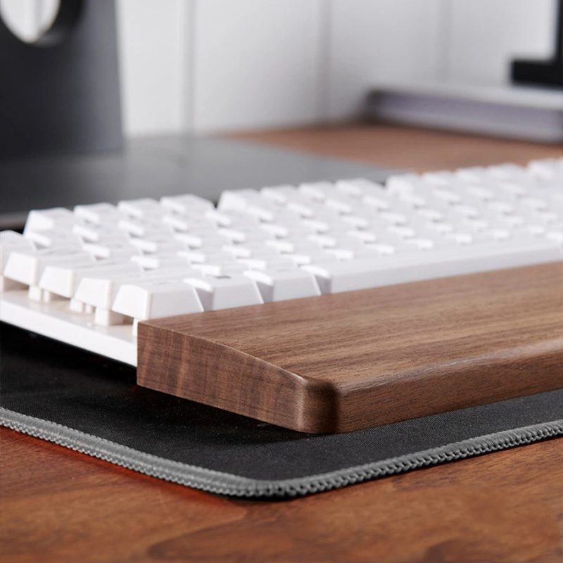30/36/44cm Solid Walnut Keyboa - مراجعة Wrist Rest Wood وسعره