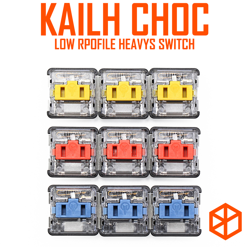 kailh low profile choc switch  - مراجعة Gaming Keyboard Half وسعره
