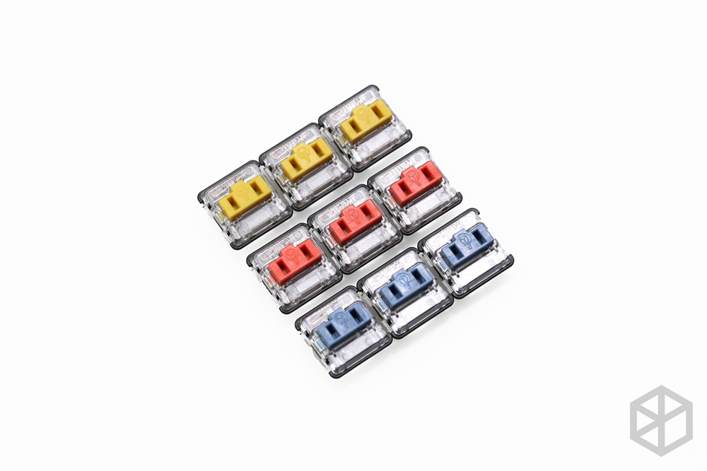 kailh low profile choc switch  - مراجعة Gaming Keyboard Half وسعره