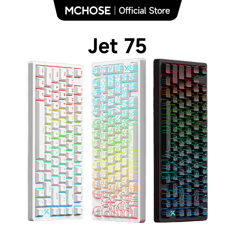 MCHOSE Jet 75 Magnetic Switch  - مراجعة Gaming Keyboard Hall Effect Switches وسعره