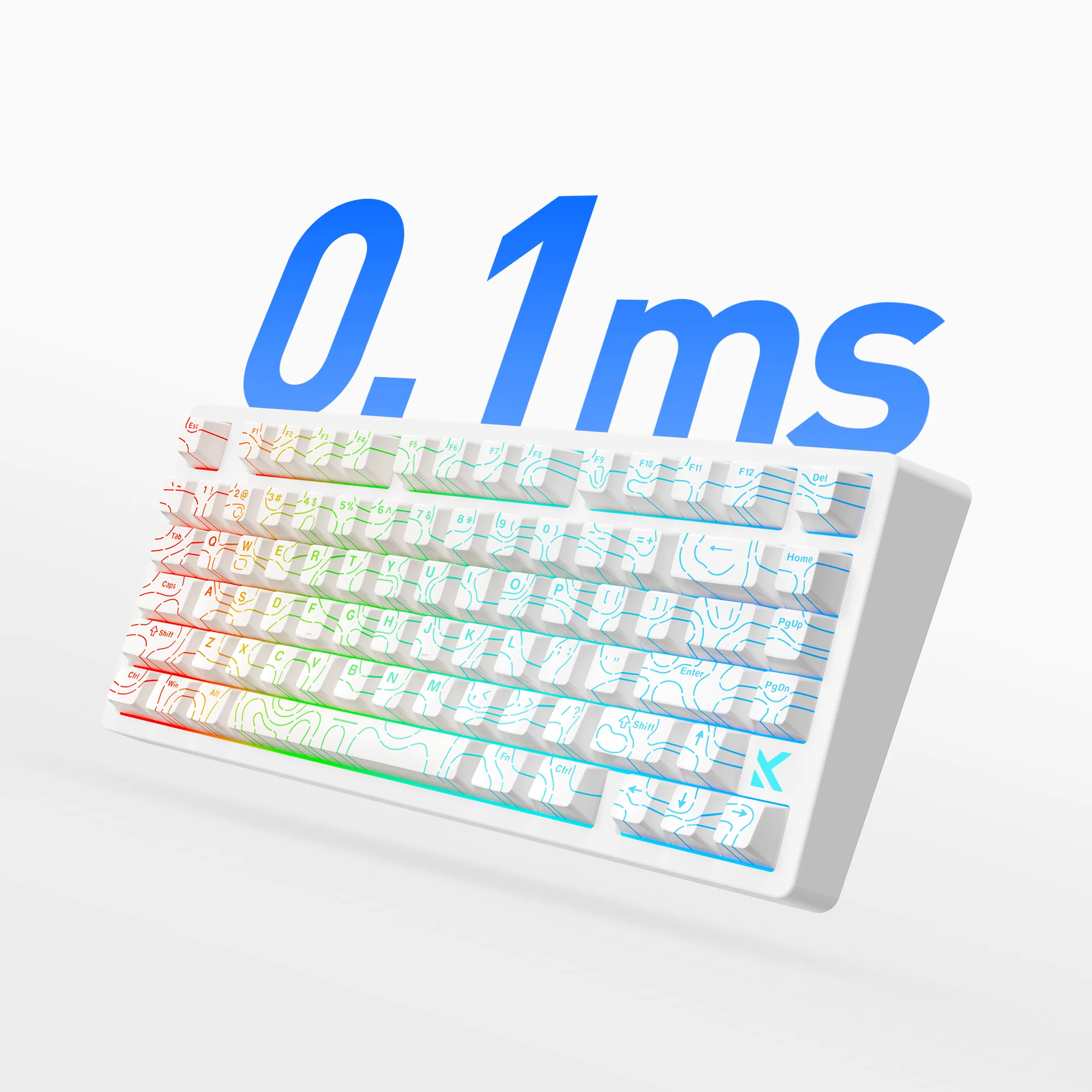 MCHOSE Jet 75 Magnetic Switch  - مراجعة Gaming Keyboard Hall Effect Switches وسعره