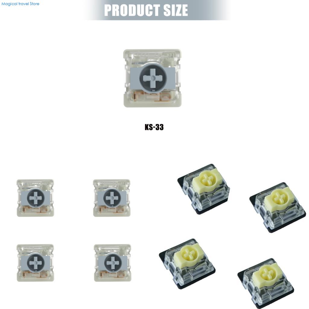 N2UB 4pcs Low Profile Mechanic - مراجعة Gaming Keyboard That Is Quiet وسعره