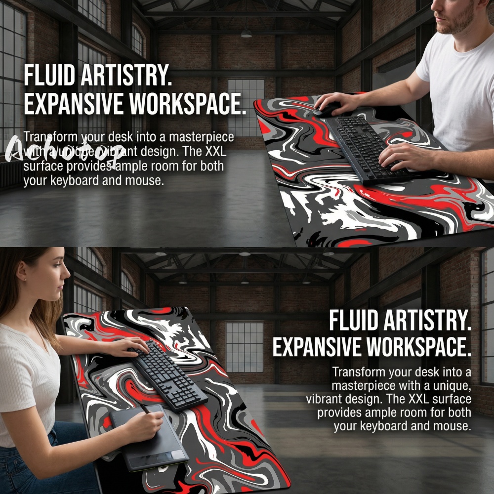 2026 HD Printing XXL Gaming Mo - مراجعة Gaming Keyboard 2026 وسعره