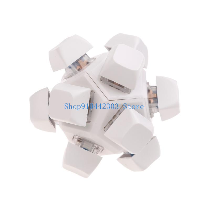 652F 12 Sided RubiksCubes Mech - مراجعة Mechanical Switch Tester وسعره