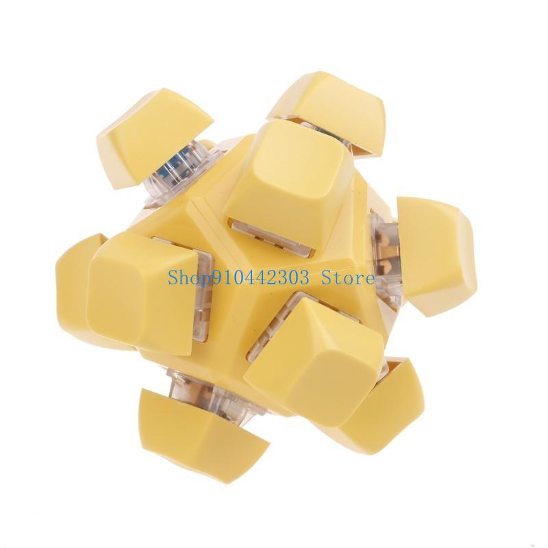 652F 12 Sided RubiksCubes Mech - مراجعة Mechanical Switch Tester وسعره