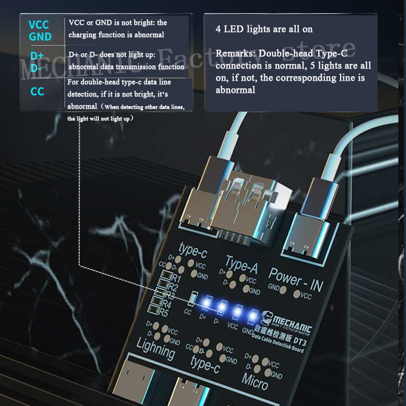 MECHANIC DT3 Data Cable Detect - مراجعة Mechanical Switch Tester وسعره