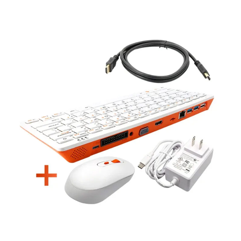 Orange Pi 800+5V4A Type-C Powe - مراجعة Gaming Keyboard Mouse Wireless وسعره