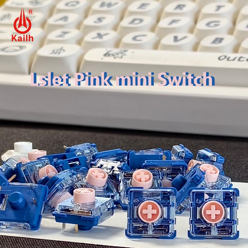 Kailh Pink Silent Island MINI  - مراجعة Gaming Keyboard That Is Quiet وسعره
