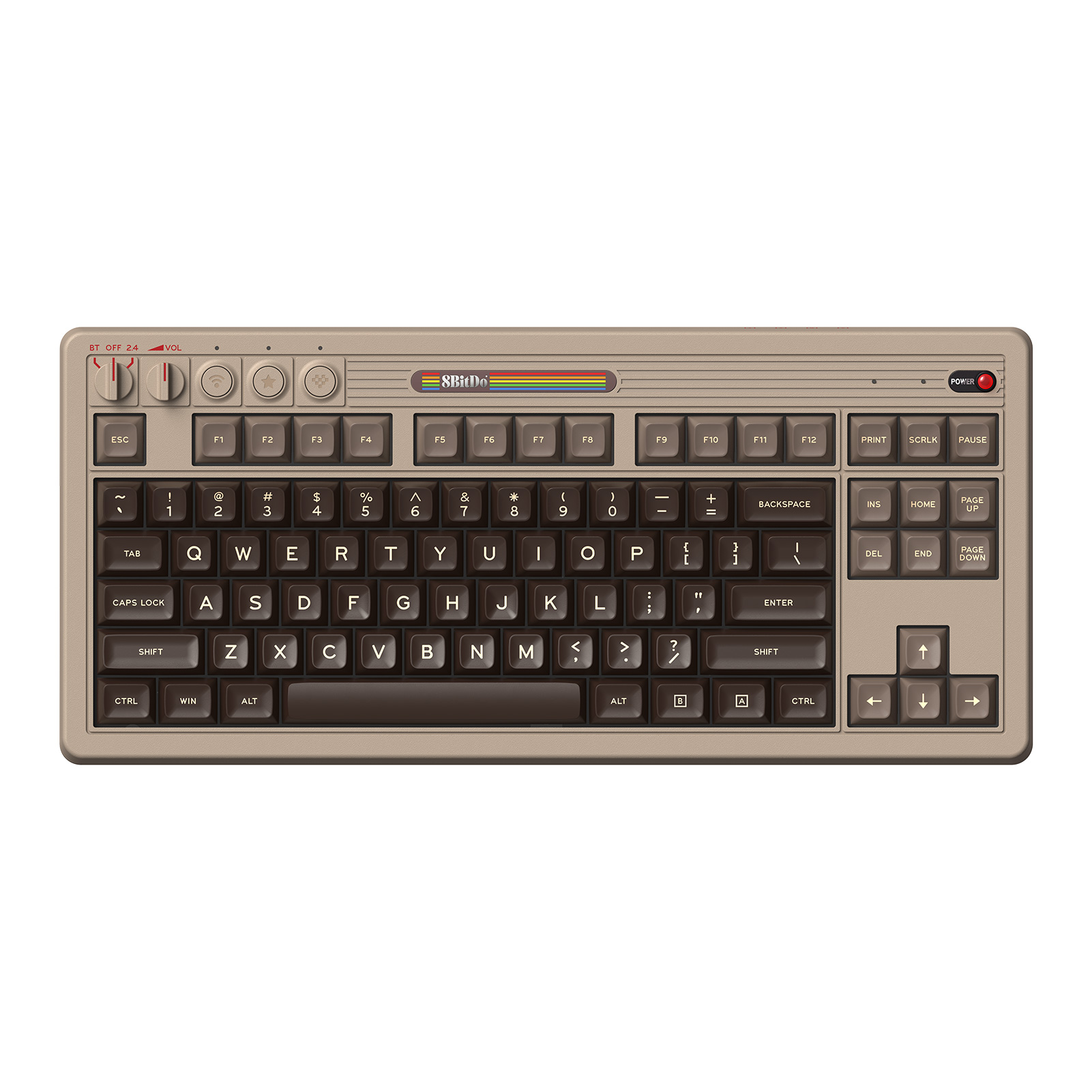 8BitDo Retro Mechanical Keyboa - مراجعة Gaming Keyboard Hot Swappable وسعره