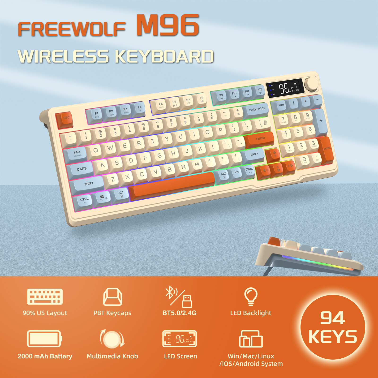 ZIYOU LANG Wireless Gaming Key - مراجعة Gaming Keyboard That Is Quiet وسعره
